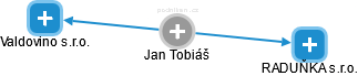 Jan Tobiáš - Vizualizace  propojení osoby a firem v obchodním rejstříku