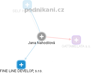 Jana Nahodilová - Vizualizace  propojení osoby a firem v obchodním rejstříku