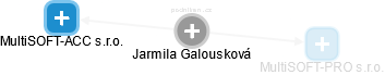 Jarmila Galousková - Vizualizace  propojení osoby a firem v obchodním rejstříku