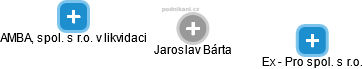 Jaroslav Bárta - Vizualizace  propojení osoby a firem v obchodním rejstříku