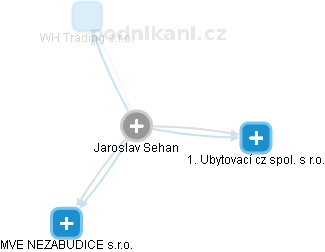 Jaroslav Sehan - Vizualizace  propojení osoby a firem v obchodním rejstříku