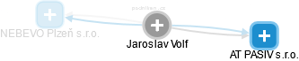  Jaroslav V. - Vizualizace  propojení osoby a firem v obchodním rejstříku