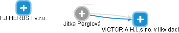 Jitka Perglová - Vizualizace  propojení osoby a firem v obchodním rejstříku