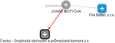  Jonáš M. - Vizualizace  propojení osoby a firem v obchodním rejstříku