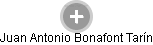 Juan Antonio Bonafont Tarín - Vizualizace  propojení osoby a firem v obchodním rejstříku