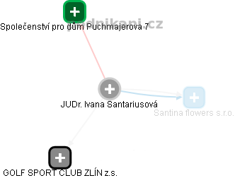 Ivana Santariusová - Vizualizace  propojení osoby a firem v obchodním rejstříku