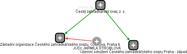 JARMILA ŠTROBLOVÁ - Vizualizace  propojení osoby a firem v obchodním rejstříku