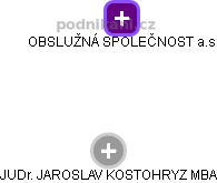 Jaroslav Kostohryz - Vizualizace  propojení osoby a firem v obchodním rejstříku