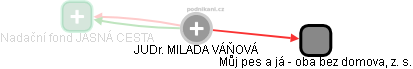 MILADA VÁŇOVÁ - Vizualizace  propojení osoby a firem v obchodním rejstříku