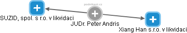 Peter Andris - Vizualizace  propojení osoby a firem v obchodním rejstříku
