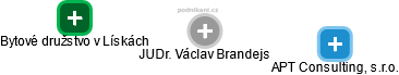 Václav Brandejs - Vizualizace  propojení osoby a firem v obchodním rejstříku