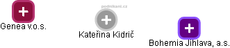 Kateřina Kidrič - Vizualizace  propojení osoby a firem v obchodním rejstříku