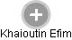 Khaioutin Efim - Vizualizace  propojení osoby a firem v obchodním rejstříku