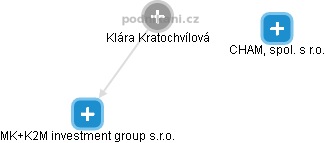 Klára Kratochvílová - Vizualizace  propojení osoby a firem v obchodním rejstříku