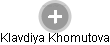 Klavdiya Khomutova - Vizualizace  propojení osoby a firem v obchodním rejstříku