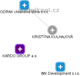  Kristýna K. - Vizualizace  propojení osoby a firem v obchodním rejstříku