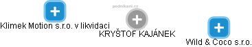  Kryštof K. - Vizualizace  propojení osoby a firem v obchodním rejstříku