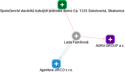 Lada Faměrová - Vizualizace  propojení osoby a firem v obchodním rejstříku