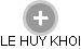 LE HUY KHOI - Vizualizace  propojení osoby a firem v obchodním rejstříku