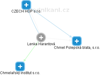 Lenka Harantová - Vizualizace  propojení osoby a firem v obchodním rejstříku