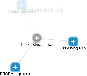 Lenka Strnadelová - Vizualizace  propojení osoby a firem v obchodním rejstříku
