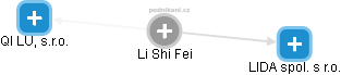Li Shi Fei - Vizualizace  propojení osoby a firem v obchodním rejstříku