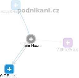 Libor Haas - Vizualizace  propojení osoby a firem v obchodním rejstříku