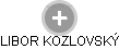 LIBOR KOZLOVSKÝ - Vizualizace  propojení osoby a firem v obchodním rejstříku