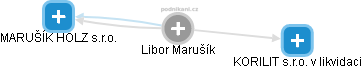 Libor Marušík - Vizualizace  propojení osoby a firem v obchodním rejstříku