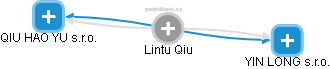 Lintu Qiu - Vizualizace  propojení osoby a firem v obchodním rejstříku