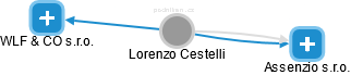 Lorenzo Cestelli - Vizualizace  propojení osoby a firem v obchodním rejstříku