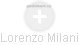 Lorenzo Milani - Vizualizace  propojení osoby a firem v obchodním rejstříku