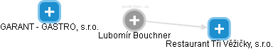 Lubomír Bouchner - Vizualizace  propojení osoby a firem v obchodním rejstříku