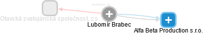 Lubomír Brabec - Vizualizace  propojení osoby a firem v obchodním rejstříku