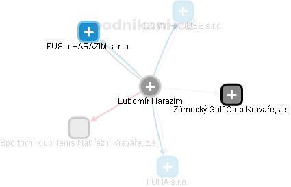 Lubomír Harazim - Vizualizace  propojení osoby a firem v obchodním rejstříku