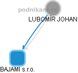 LUBOMÍR JOHAN - Vizualizace  propojení osoby a firem v obchodním rejstříku