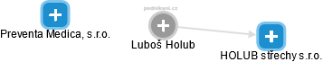 Luboš Holub - Vizualizace  propojení osoby a firem v obchodním rejstříku