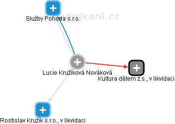  Kružíková L. - Vizualizace  propojení osoby a firem v obchodním rejstříku