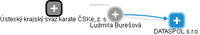  Ludmila B. - Vizualizace  propojení osoby a firem v obchodním rejstříku