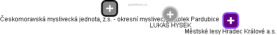 LUKÁŠ HÝSEK - Vizualizace  propojení osoby a firem v obchodním rejstříku