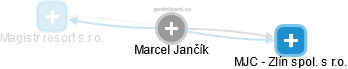 Marcel Jančík - Vizualizace  propojení osoby a firem v obchodním rejstříku