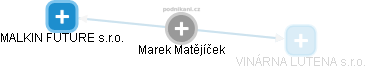 Marek Matějíček - Vizualizace  propojení osoby a firem v obchodním rejstříku