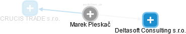 Marek Pleskač - Vizualizace  propojení osoby a firem v obchodním rejstříku
