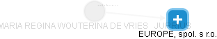 MARIA REGINA WOUTERINA DE VRIES - JURRIUS - Vizualizace  propojení osoby a firem v obchodním rejstříku