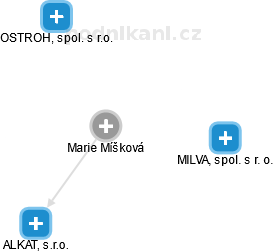Marie Míšková - Vizualizace  propojení osoby a firem v obchodním rejstříku