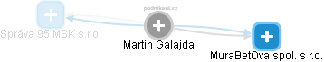 Martin Galajda - Vizualizace  propojení osoby a firem v obchodním rejstříku