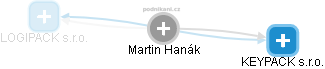 Martin Hanák - Vizualizace  propojení osoby a firem v obchodním rejstříku