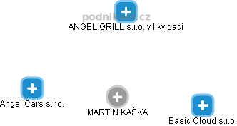  MARTIN KAŠKA - Vizualizace  propojení osoby a firem v obchodním rejstříku