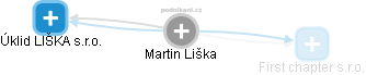 Martin Liška - Vizualizace  propojení osoby a firem v obchodním rejstříku