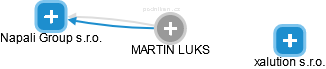 MARTIN LUKS - Vizualizace  propojení osoby a firem v obchodním rejstříku